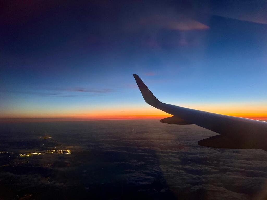 Vistas desde el avión Ruta por Países Bajos en 5 días