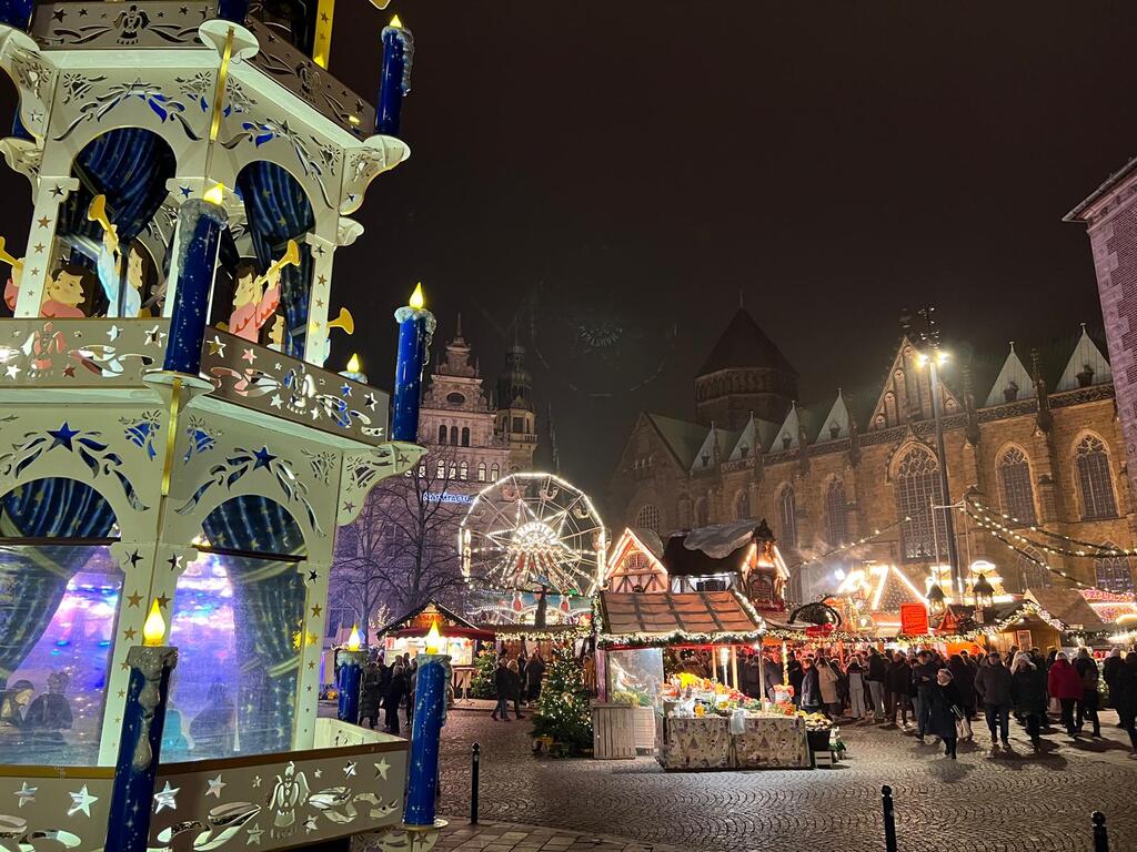 Mercado central de Bremen mejores mercados navideños de Alemania