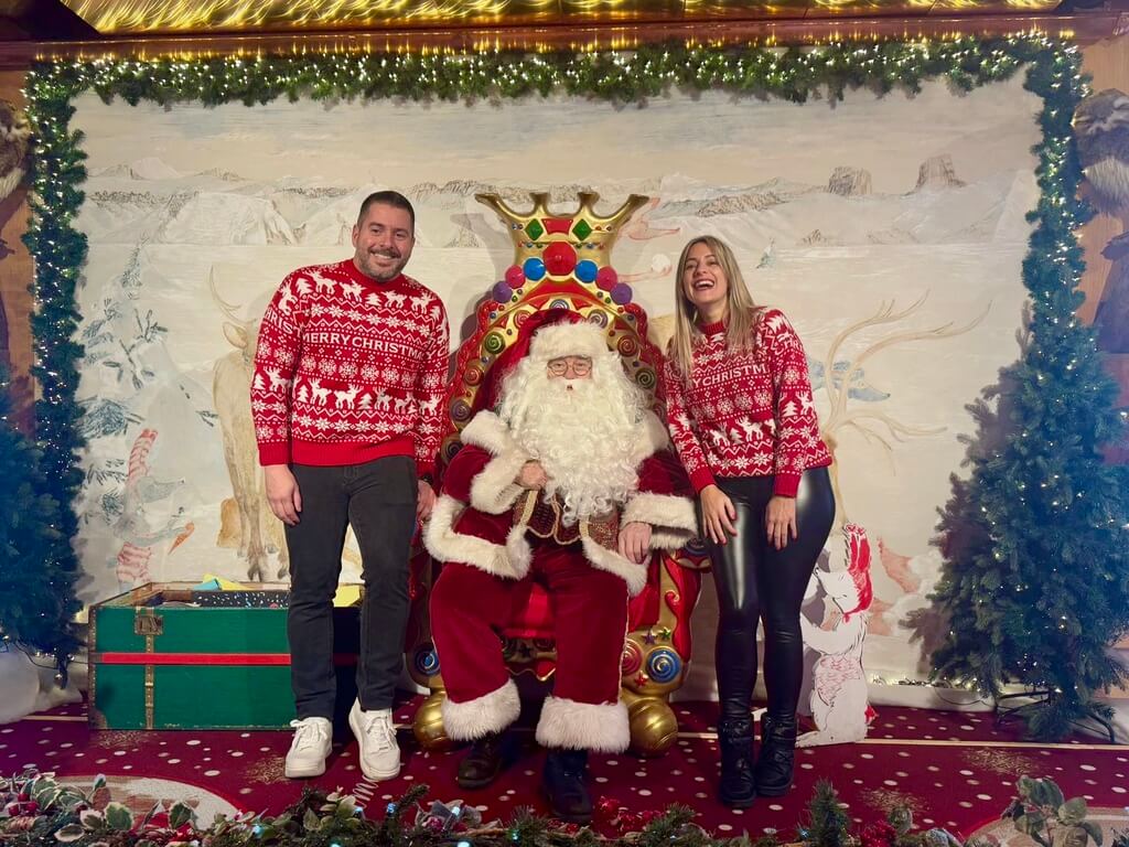 Visitar a Papá Noel en Montreux