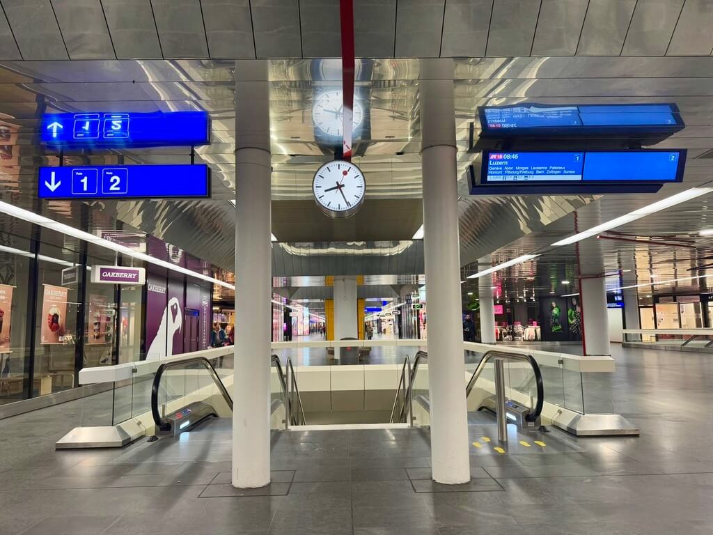 Estación de tren de Ginebra