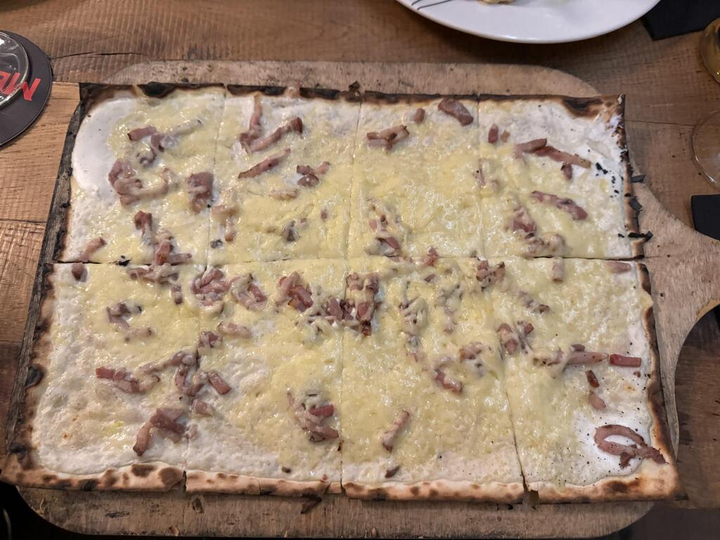 Flammkuchen Colmar en Navidad