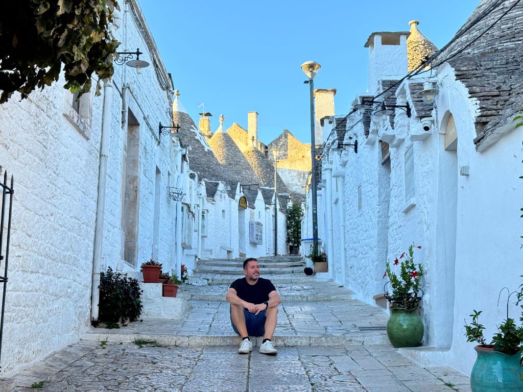 Calles de Alberobello Ruta por la Puglia en 5 días