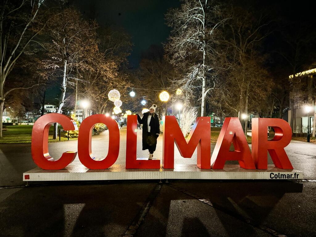 Letras de Colmar Colmar en Navidad