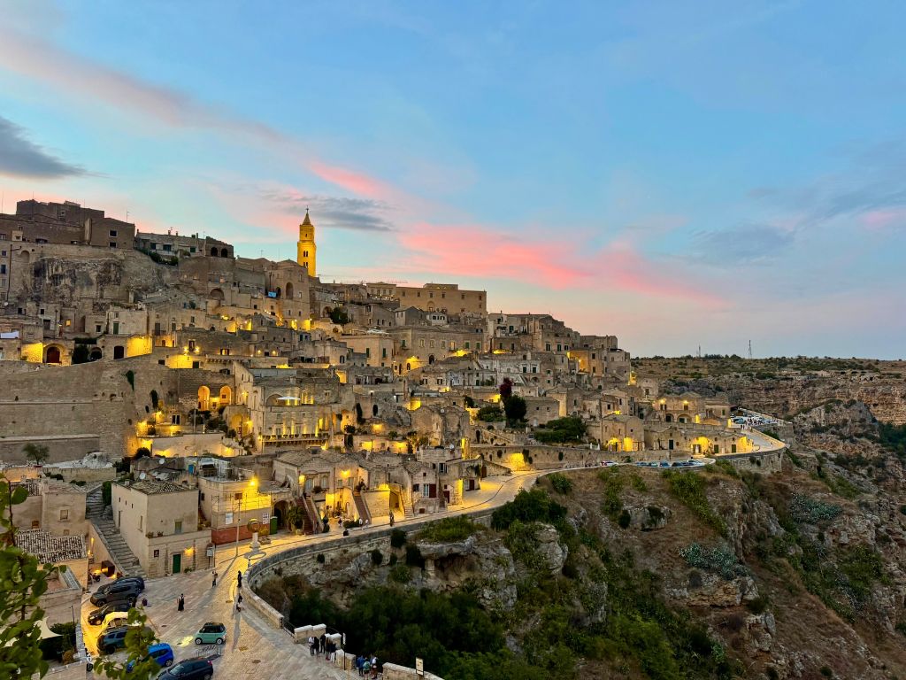 Matera iluminada
