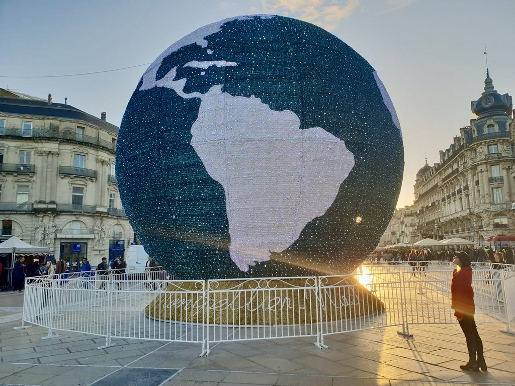 Mercado navideño de Montpellier