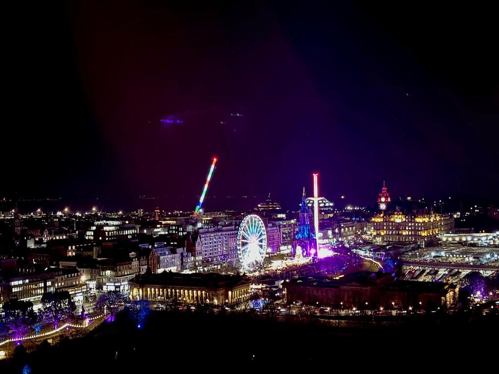 Edimburgo en Navidad