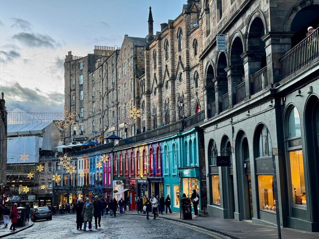 Edimburgo en Navidad