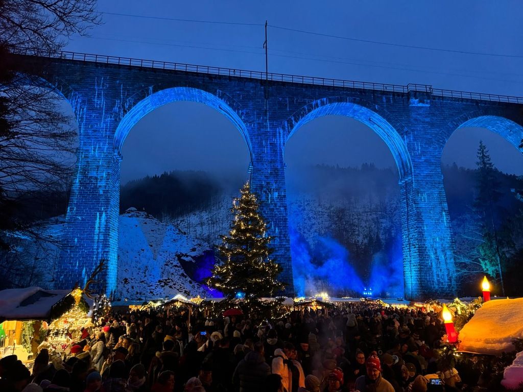 mercadillo navideño de Ravennaschlucht