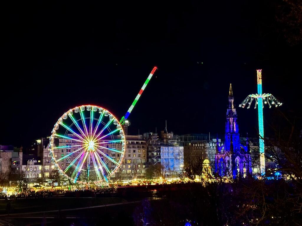 Edimburgo en Navidad