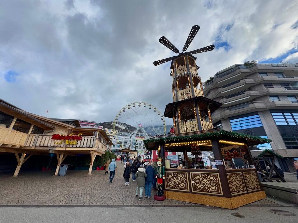 Mercado navideño de Montreux